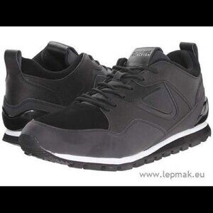Kenneth Cole Reaction Black Late Night Sneakers Size 11 Mens Casual Shoes